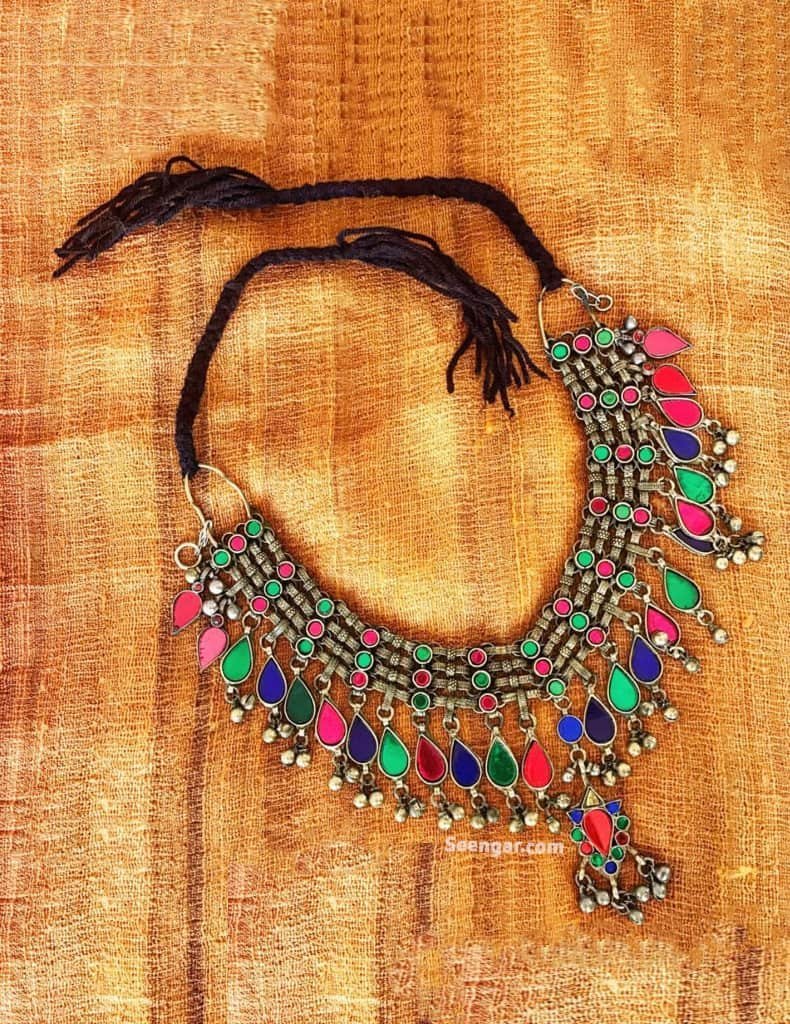 Nauratan Thread Choker Necklace