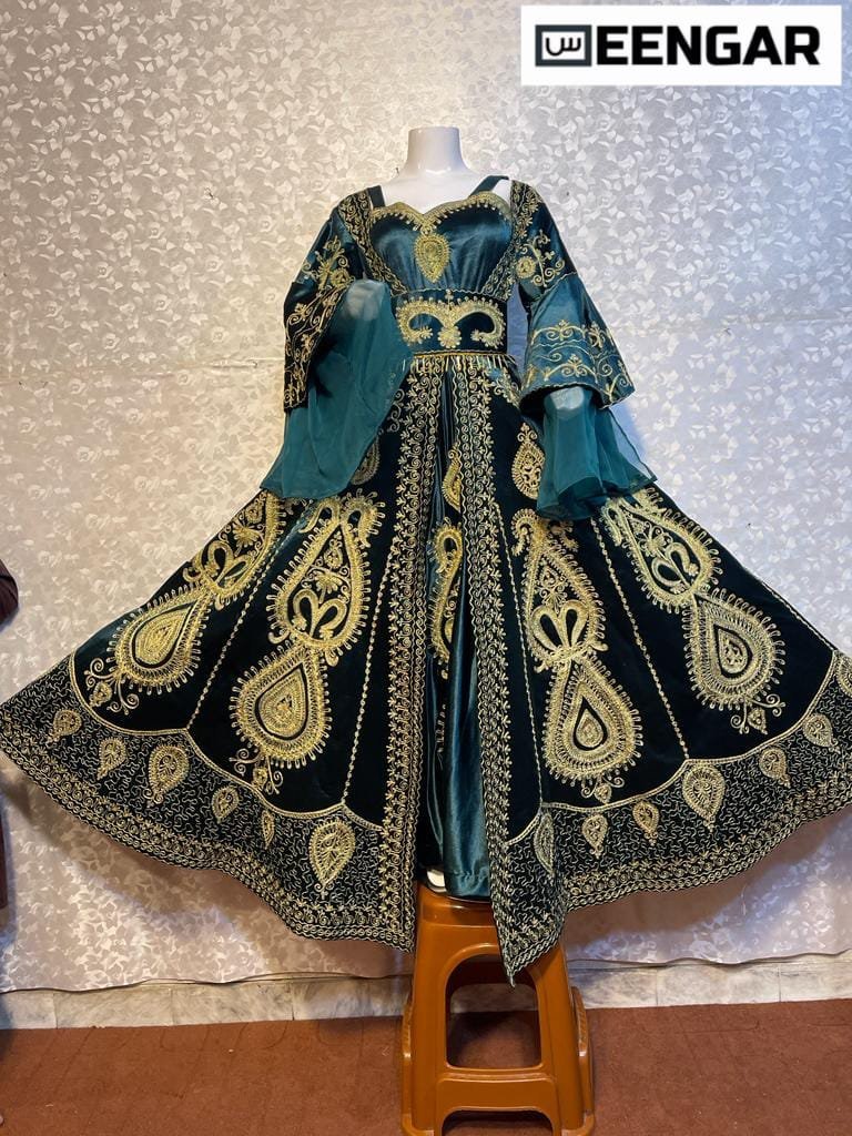 Navy Afghani Frock