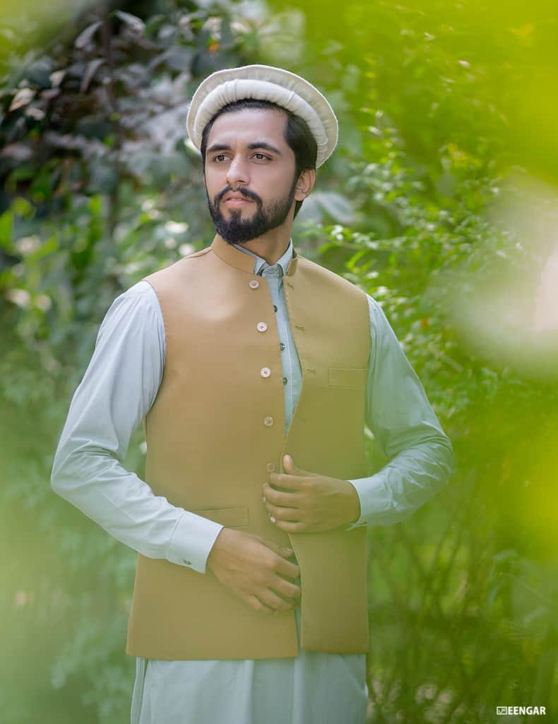 Golden Waistcoat for Man